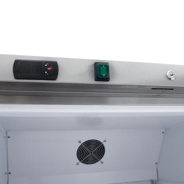 Koelkast RVS | 1 Draaideur | 600L | 4 Roosters | 780x700x1900(h)mm