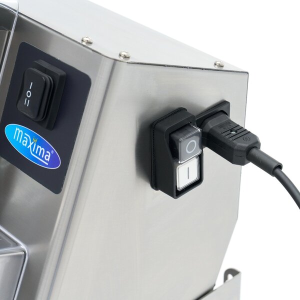 Elektrische deegroller | RVS | Instelbare dikte | Voetpedaal bediening | 0.25kW (230V) | 670x350x430(h)mm