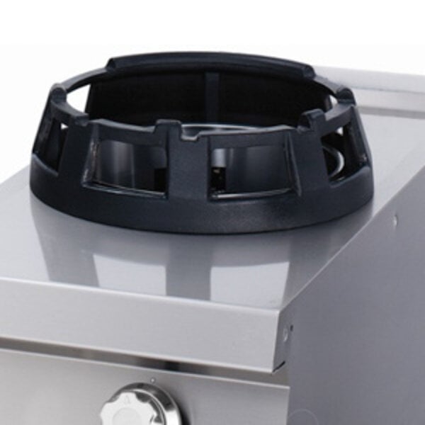 Premium Wok Brander | RVS | Enkele brander | Gietijzeren kookring | 400x900x380(h)mm