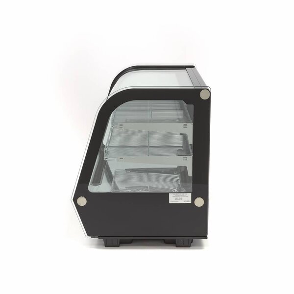 Luxe gebaksvitrine | 2 Schuifdeuren | 153 Liter Capaciteit | 2 Roosters | 0.2kW (230V) | 880x568x686(h)mm