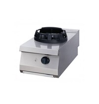 Maxima Heavy Duty Wok Brander | RVS | Enkele brander | RVS behuizing | 400x700x380(h)mm