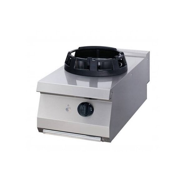 Heavy Duty Wok Brander | RVS | Enkele brander | RVS behuizing | 400x700x380(h)mm