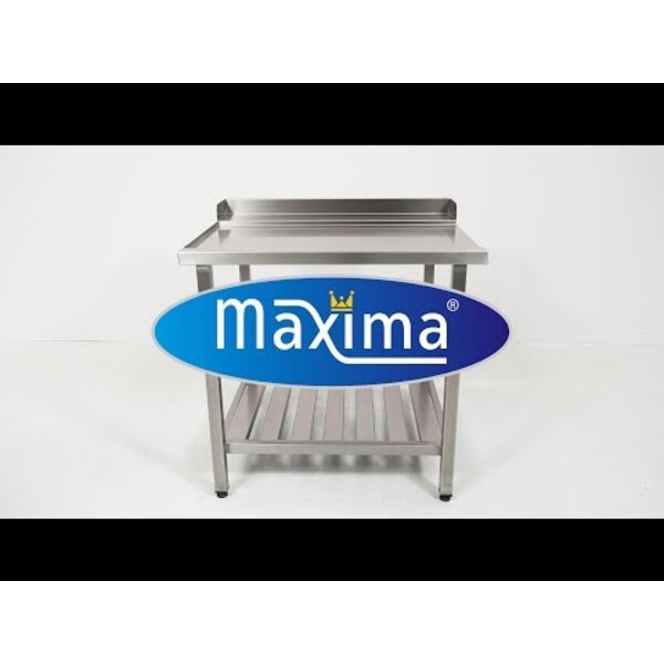 Afvoertafel | Hoogwaardig RVS | 1200x750x900(h)mm