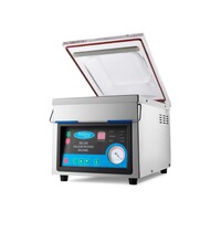 Maxima Vacumeermachine | 1 Compartimenten | RVS | Volledig RVS | 0.37kW (230V) | 330x480x320(h)mm 