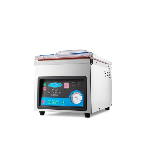 Vacumeermachine | 1 Compartimenten | RVS | Volledig RVS | 0.37kW (230V) | 330x480x320(h)mm