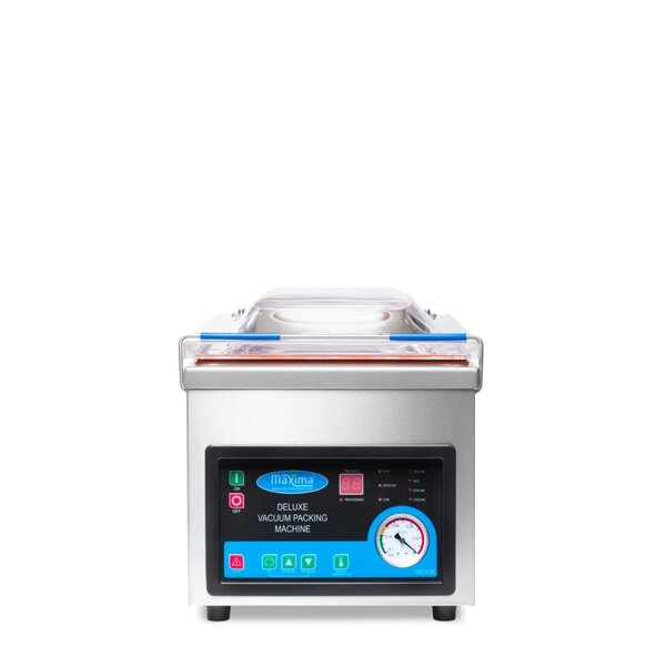 Vacumeermachine | 1 Compartimenten | RVS | Volledig RVS | 0.37kW (230V) | 330x480x320(h)mm