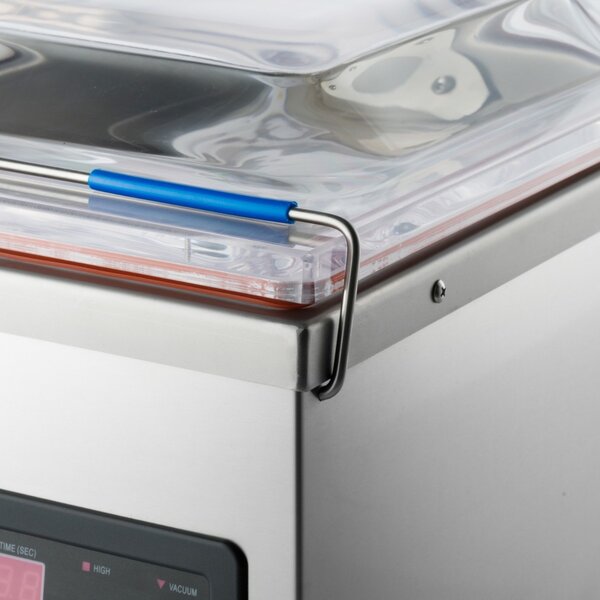 Vacumeermachine | 1 Compartimenten | RVS | Volledig RVS | 0.37kW (230V) | 330x480x320(h)mm