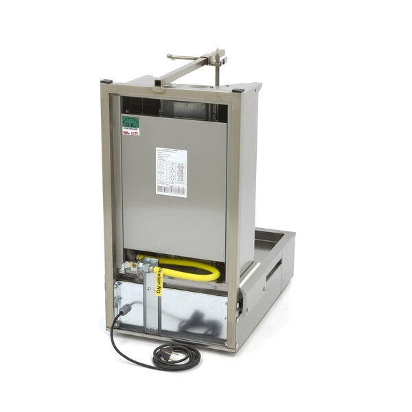 Shoarma Grill | Twee gasbranders | RVS uitlekbak | 406x580x803(h)mm