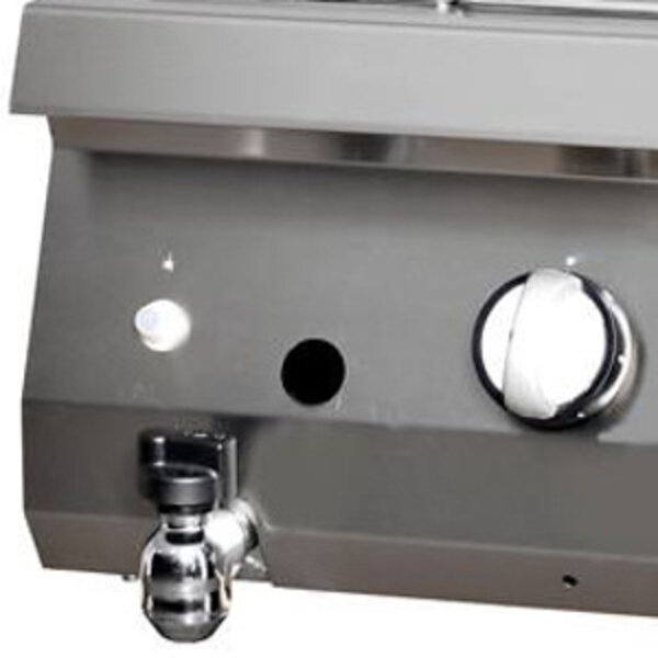 Heavy Duty Bain Marie | GN | RVS | Gasverwarming | 400x700x280(h)mm