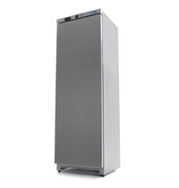 Maxima Vrieskast RVS | 1 Draaideur | 321 Liter Capaciteit | 6 Roosters | 0.38kW (230V) | 600x590x1850(h)mm
