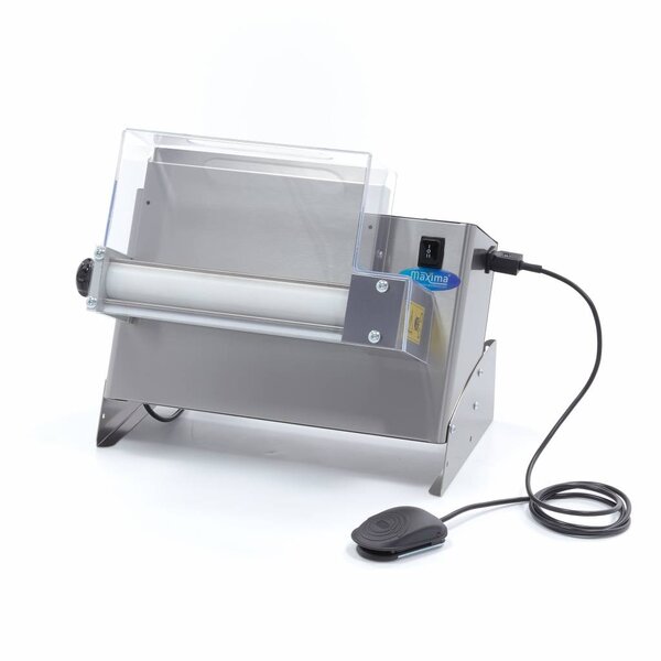 Fondant Roller Machine | RVS | Enkele roller | Instelbare dikte | 0.25kW (230V) | 490x340x380(h)mm