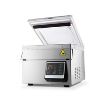 Maxima Vacumeermachine | RVS | Compact tafelmodel | Olievrije vacuümpomp | 1.45kW (230V) | 501x359x366(h)mm