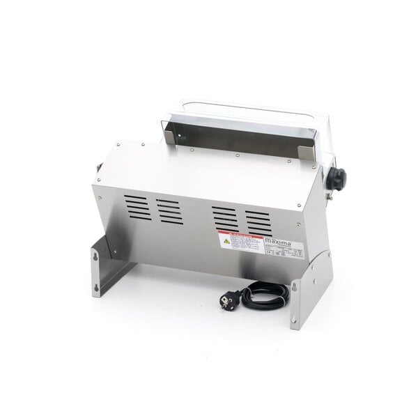 Deegroller Machine | RVS | RVS behuizing | Instelbare deegdikte | 0.25kW (230V) | 490x350x390(h)mm