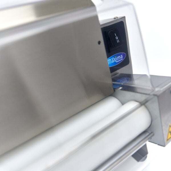 Deegroller Machine | RVS | RVS behuizing | Instelbare deegdikte | 0.25kW (230V) | 490x350x390(h)mm