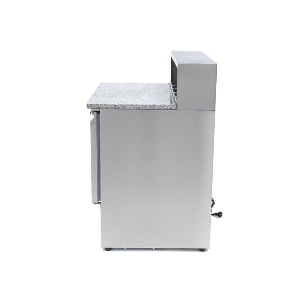 Pizzawerkbank | 2 Draaideuren | 247 Liter Capaciteit | 1/6 GN | 0.23kW (230V) | 900x700x1100(h)mm