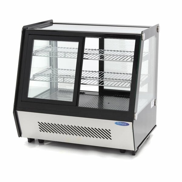 Luxe koelvitrine | 4 Schuifdeuren | 119 Liter Capaciteit | 2 Roosters | 0.16kW (230V) | 710x568x686(h)mm