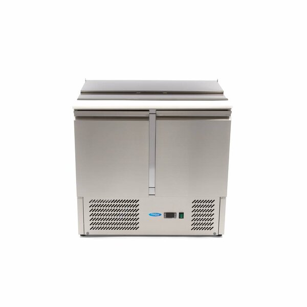 Saladette | 2 Draaideuren | 247 Liter Capaciteit | GN | 0.23kW (230V) | 900x700x880(h)mm