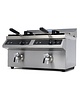 Maxima Inductie frituurpan | 60–190°C | RVS | 2 x 8 liter bakken | 7kW (2x 230V) | 580x500x410(h)mm 