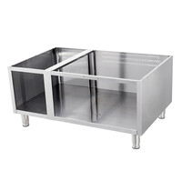 Maxima Premium Onderstel Driedubbel | RVS uitvoering | Extra opbergruimte | 1200x743x570(h)mm 