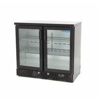 Maxima Barkoeler | 2 Draaideuren | 196 Liter Capaciteit | 4 Roosters | 0.2kW (230V) | 920x515x850(h)mm 