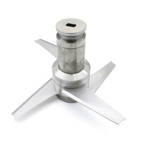 Maxima Messenblok | Maxima 70L Cutter | Kruisvormig RVS | Vier gladde messen | 440x440x255(h)mm