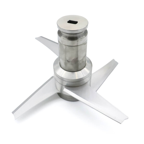 Messenblok | Maxima 70L Cutter | Kruisvormig RVS | Vier gladde messen | 440x440x255(h)mm