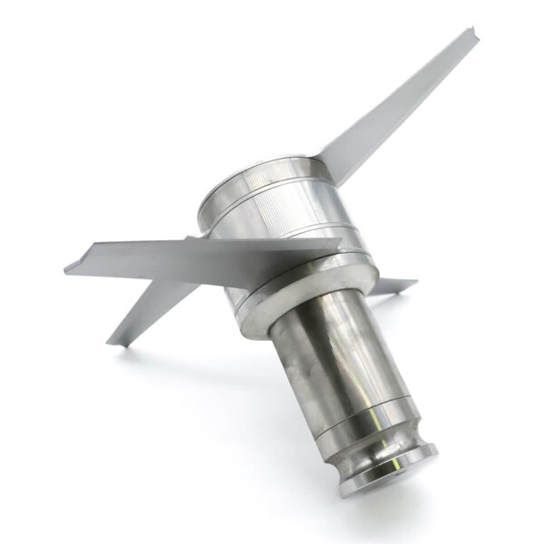 Messenblok | Maxima 70L Cutter | Kruisvormig RVS | Vier gladde messen | 440x440x255(h)mm