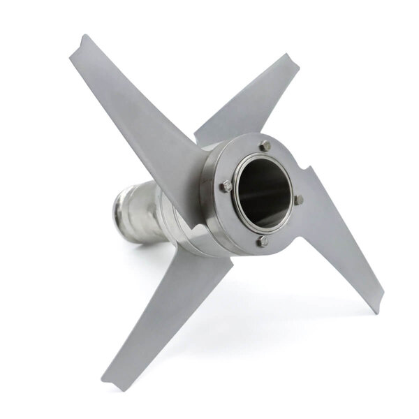 Messenblok | Maxima 70L Cutter | Kruisvormig RVS | Vier gladde messen | 440x440x255(h)mm