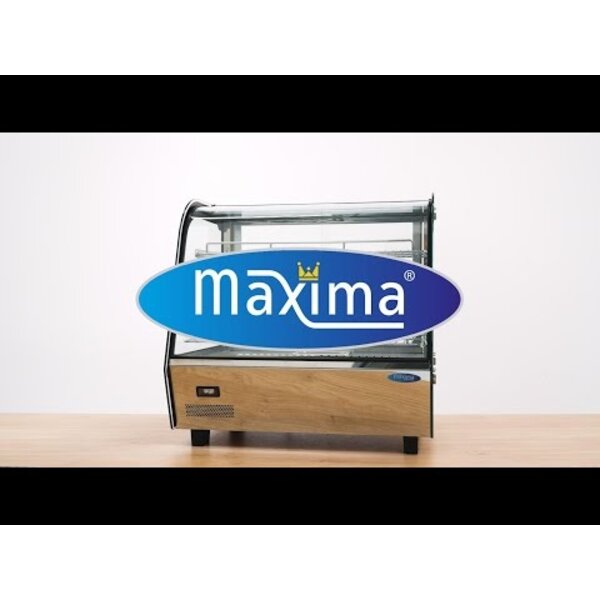 Warmhoudvitrine | 2 Schuifdeuren | 178 Liter Capaciteit | 3 Roosters | 1.5kW (230V) | 856x568x670(h)mm