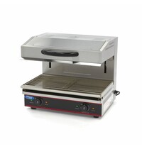 Maxima Salamander Grill | Lifthendel | RVS rooster | Continu functie | 3.6kW (230V) | 600x450x530(h)mm