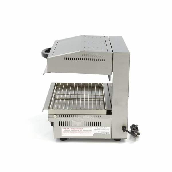 Salamander Grill | Lifthendel | RVS rooster | Continu functie | 3.6kW (230V) | 600x450x530(h)mm