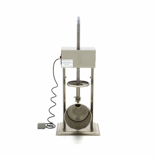 Automatische worstenvuller | 15 Liter Capaciteit | RVS | RVS uitvoering | 0.04kW (230V) | 420x330x750(h)mm