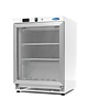 Maxima Vrieskast wit met glazen | 1 Draaideur | 119 Liter Capaciteit | 2 Roosters | 0.33kW (230V) | 600x590x850(h)mm 