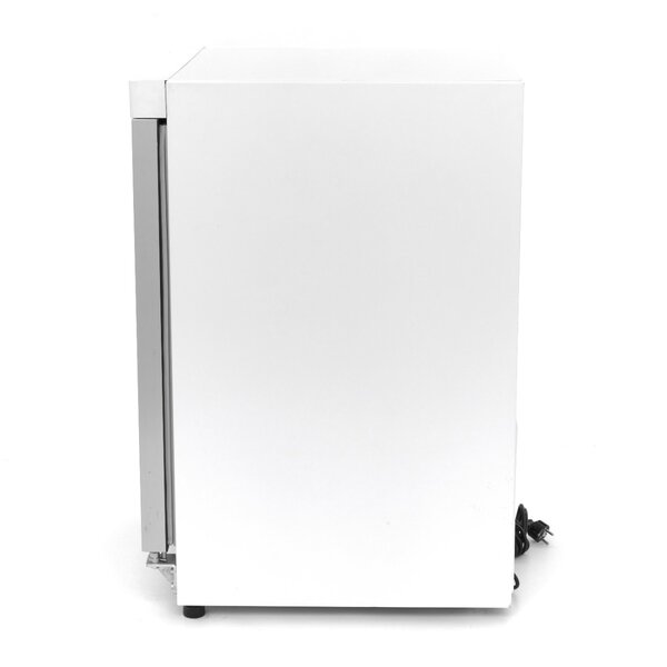 Vrieskast wit met glazen | 1 Draaideur | 119 Liter Capaciteit | 2 Roosters | 0.33kW (230V) | 600x590x850(h)mm