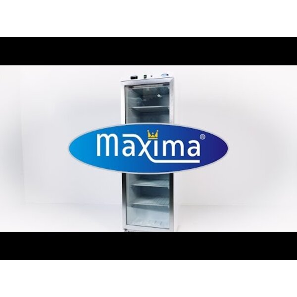 Vrieskast wit met glazen | 1 Draaideur | 119 Liter Capaciteit | 2 Roosters | 0.33kW (230V) | 600x590x850(h)mm