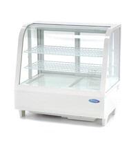 Maxima Gebaksvitrine | 2 Schuifdeuren | 97 Liter Capaciteit | 2 Roosters | 0.16kW (230V) | 682x450x675(h)mm