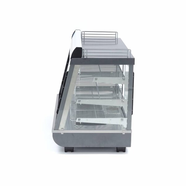 Warmhoudvitrine | 4 Schuifdeuren | 142 Liter Capaciteit | 3 Roosters | 1.1kW (230V) | 915x484x662(h)mm