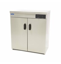 Maxima Bordenwarmer | 2 Draaideuren | 1 Rooster | 30–85°C | 1.2kW (230V) | 750x455x850(h)mm