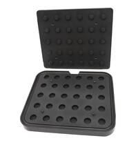 Maxima Tartelette Vorm Gegolfd | Binnenmaat Ø 27 mm | Buitenmaat Ø 30 mm | Hoogte 15 mm 