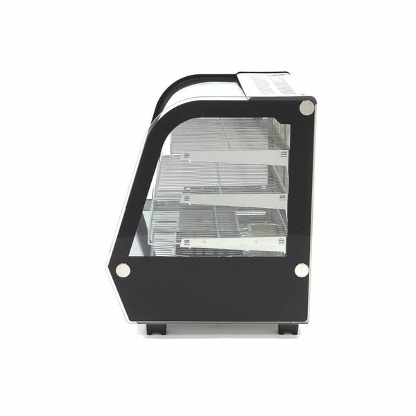 Warmhoudvitrine | 2 Schuifdeuren | 140 Liter Capaciteit | 3 Roosters | 1.1kW (230V) | 678x568x670(h)mm