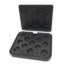 Maxima Tartelette Vorm Rond | Binnenmaat Ø 54 mm | Buitenmaat Ø 60 mm | Hoogte 17 mm 