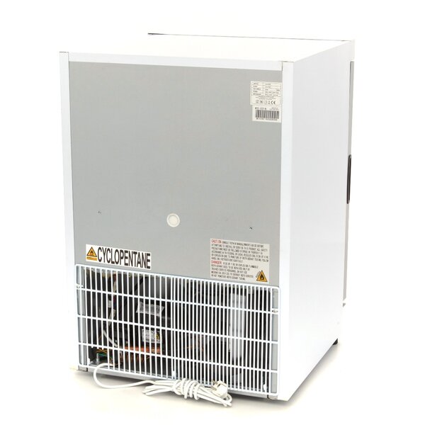 Koelkast wit met glazen | 1 Draaideur | 130 Liter Capaciteit | 3 Roosters | 0.21kW (230V) | 600x590x850(h)mm