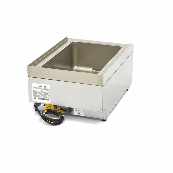 Elektrische bain marie | 1/1 GN | 30–80°C | RVS | 1.5kW (230V) | 400x600x240(h)mm