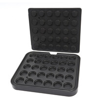 Maxima Tartelette Vorm Rond | Binnenmaat Ø 38 mm | Buitenmaat Ø 49 mm | Hoogte 18 mm