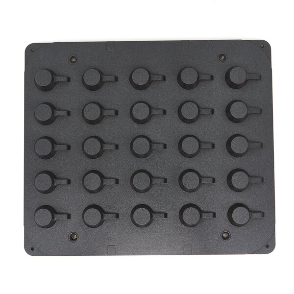 Tartelette Vorm Kop | Binnenmaat Ø 30 mm | Buitenmaat 61 x 41 mm | Hoogte 22 mm