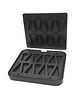 Maxima Tartelette Vorm Taartpunt | Binnenmaat 100 x 48 mm | Buitenmaat 110 x 60 mm | Hoogte 19 mm 