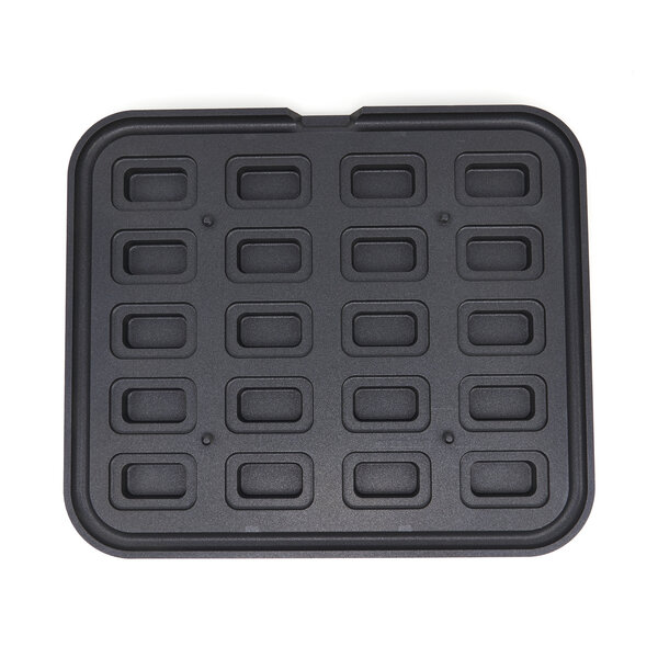 Tartelette Vorm Rechthoek | Binnenmaat 45x22 mm | Buitenmaat 64x41 mm | Hoogte 20 mm