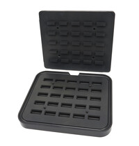 Maxima Tartelette Vorm Rechthoek | Binnenmaat 42x17 mm | Buitenmaat 50x23 mm | Hoogte 16 mm