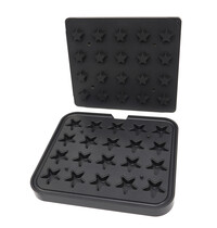 Maxima Tartelette Vorm Ster | Binnenmaat 46 mm | Buitenmaat 62 mm | Hoogte 18 mm 