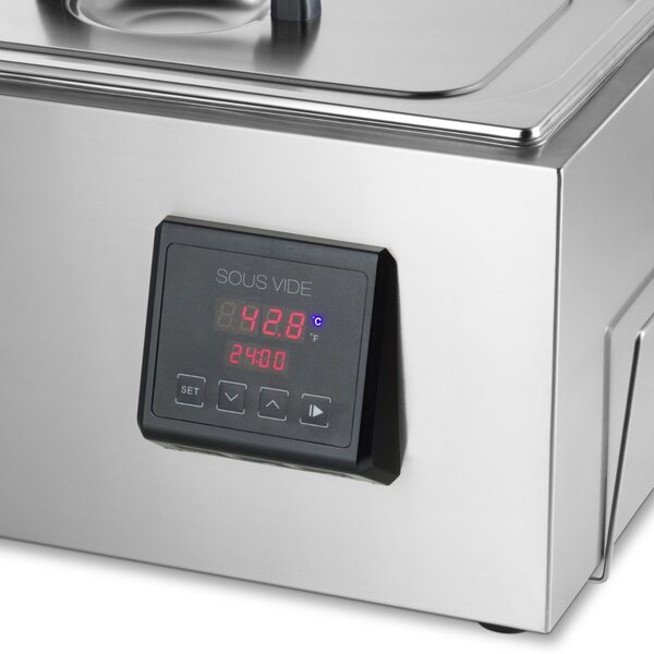 Sous Vide | Zeer stil | RVS rekje | Aftapkraan | 1.8kW (230V) | 570x430x280(h)mm